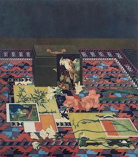 Katja Oxman, (German, b. 1942), All the Gardens (two works), 1985