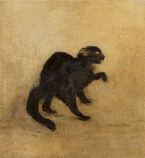 Artist Unknown, (20th century), Black Cat