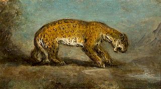 Artist unknown, (19th century), Leopard