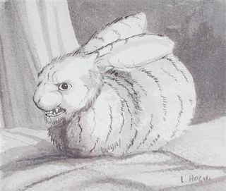* Laurie Hogin, (American, 20th century), Angry Bunny