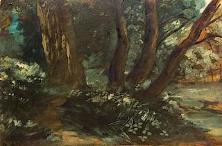 Artist Unknown, (British, 19th century), Forest