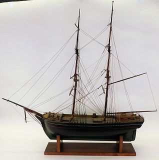 American Maritime Colonial Sailing Ship Model