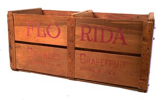 Fruit Crate RED WARRIOR Umatilla