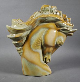 ROYAL HICKMAN Pottery Horse Head