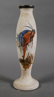 Vintage Florida Bud Vase, Indian Woman