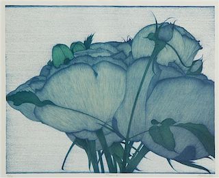 Art Hansen, (American, 1929), Flowers #1, 1985