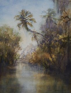 ZANGMASTER, Hillsborough River Watercolor
