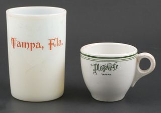 (2) Tampa Vintage Souvenir Pieces