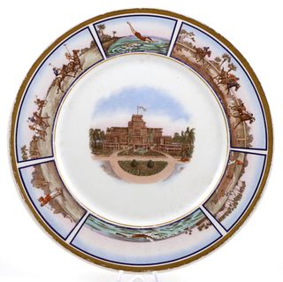 MIAMI BEACH Dinner Plate, The Fleetwood Hotel