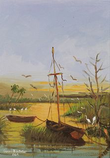 GORDON BACHELOR, Oil on Canvas