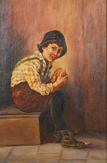 MINNIE MARBLESTONE, Boy with Bread
