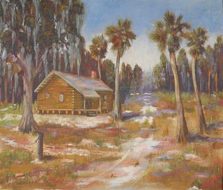 MINERVA SCOTT, Florida Cabin Painting