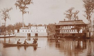 METAMORA Steamboat Photograph, 19th Century
