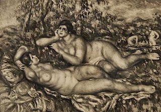 After Pierre-August Renoir, (French, 1841-1919), Le repos apres le bain