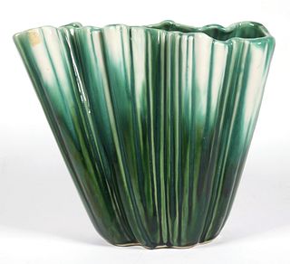 ROYAL HICKMAN Art Pottery #602 Fan Vase