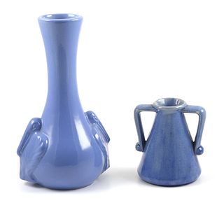 2 Floramics Art Pottery Florida Vases