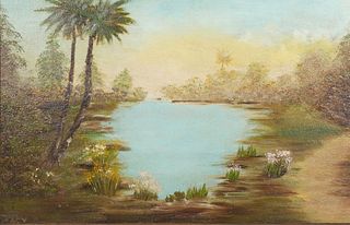 FLORIDA LANDSCAPE PAINTING, Early 20th Century