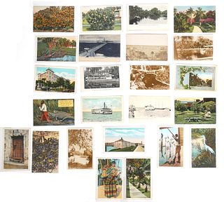 (24) FLORIDA Vintage Postcards-inc. 5 Steamboats