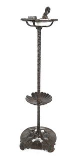 TAMPA Ash Tray Stand, Cast Iron