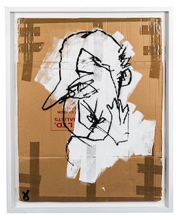 Adam Neate, (British, b. 1977), Untitled (Face), 2009
