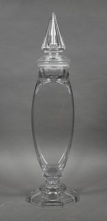 Vintage Glass Drug Store Candy Apothecary Jar