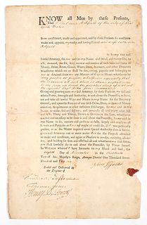 1756 Power of Attorney Document
