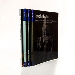 4 SOTHEBY'S AUCTION CATALOGS: INDIAN, SOUTHEAST ASIAN ART