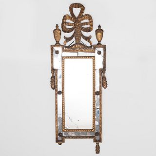 Italian Neoclassical  Giltwood Mirror