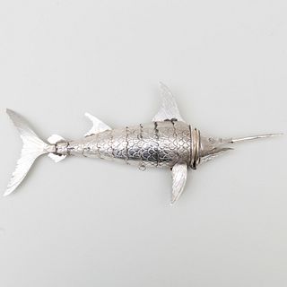Indian Silver Model of a Sailfish