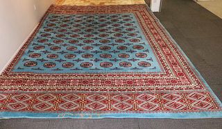 Signed Persian Carpet 13' 7" x 10' 4"