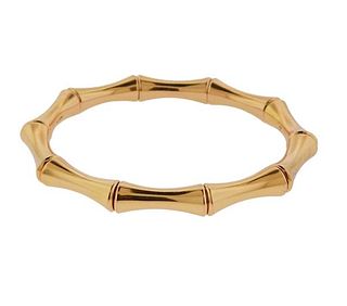 Gucci 18K Gold Bamboo Bracelet