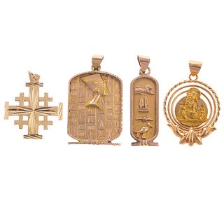 A Collection of Charms & Pendants in Gold
