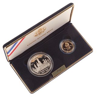 1996 Smithsonian 150th Anniversary Set with Gold