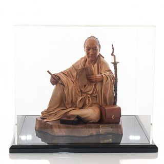 LIU MIAO CHAN LIMITED EDITION CHINESE LEATHER SCULPTURE