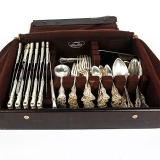 79 PIECE TOWLE OLD COLONIAL SILVER FLATWARE SERVICE