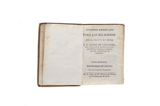 Santander, Miguel de. Exercicios Espirituales para las Religiosas. México: 1811. Tomo Segundo.