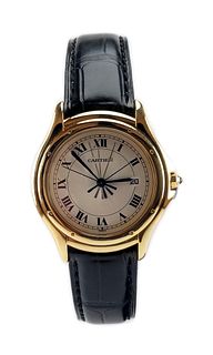 Cartier Cougar 18K Watch Model 887904C