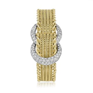J. Lacloche Hidden Watch Diamond Bracelet