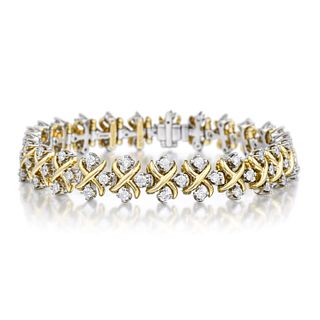 Tiffany & Co. Schlumberger Lynn Diamond Bracelet