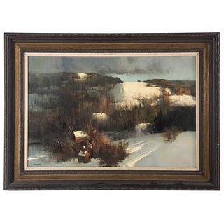 Tom Nicholas."New Hampshire Landscape"