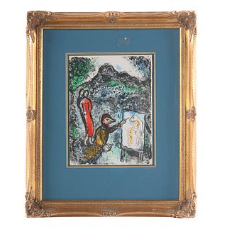 Marc Chagall. "Near St. Jeannet"