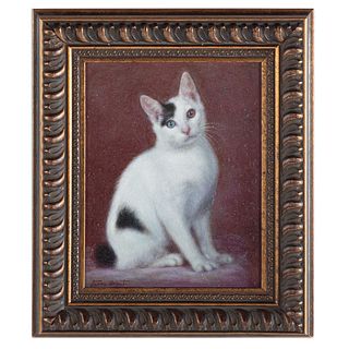 Stere Grant. Seated Cat