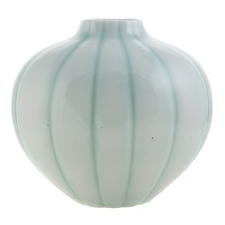 Fance Francke, Celadon Ceramic Vase