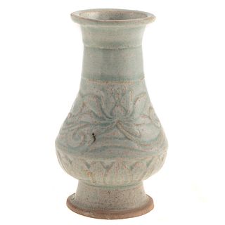 Chinese Qingbai Porcelain Footed Vase
