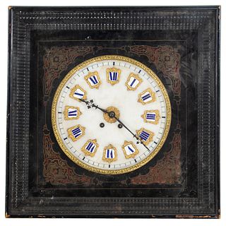 French Empire Style Boulle Clock
