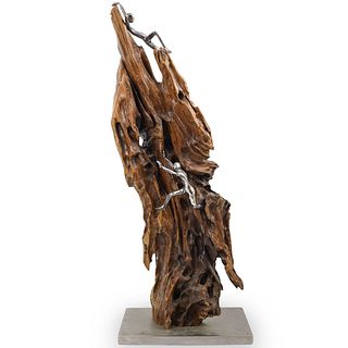 Pablo Dent (Ecuadorian, 20th Century) Sterling & Driftwood