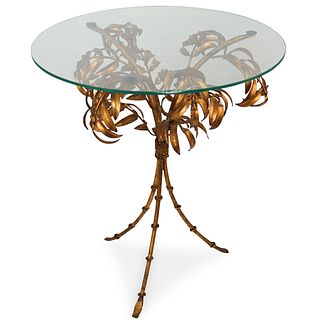 Italian Tole Side Table