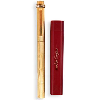 Cartier Gold Plated Vendome Pen