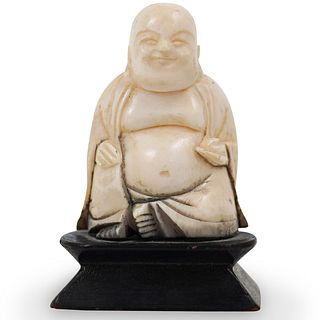 Chinese Bone Buddha Figurine