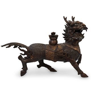 Chinese Qilin Bronze